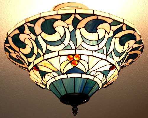 Deckenleuchte im Tiffany Stil D32
