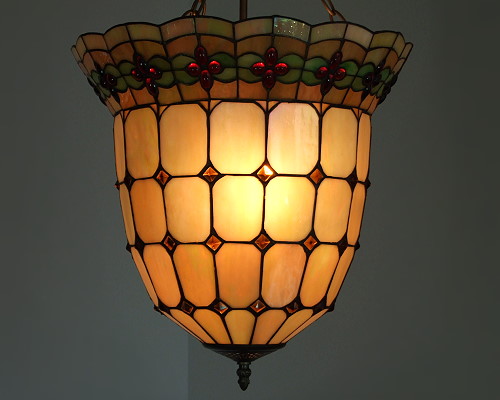 Deckenleuchte im Tiffany Stil D74