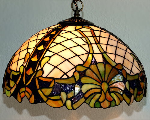 Deckenleuchte im Tiffany Stil D92