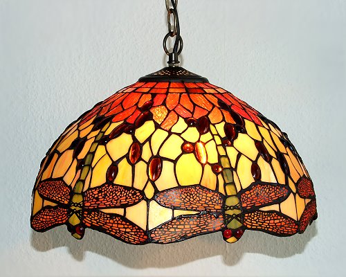 Deckenleuchte im Tiffany Stil D98