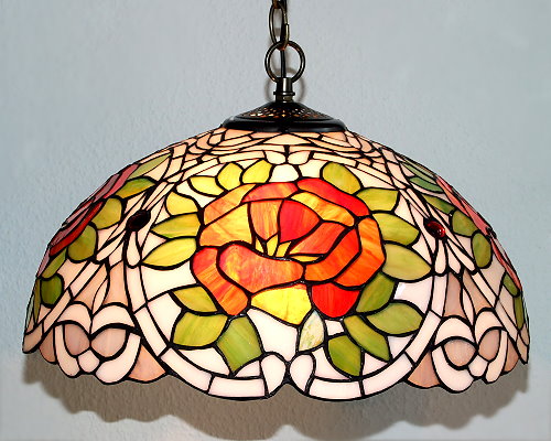Deckenleuchte im Tiffany Stil D99
