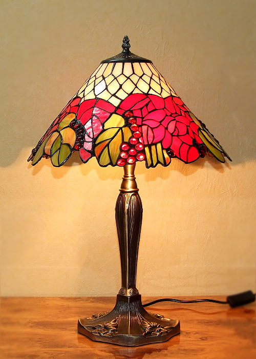 Tischleuchte im Tiffany Stil P35