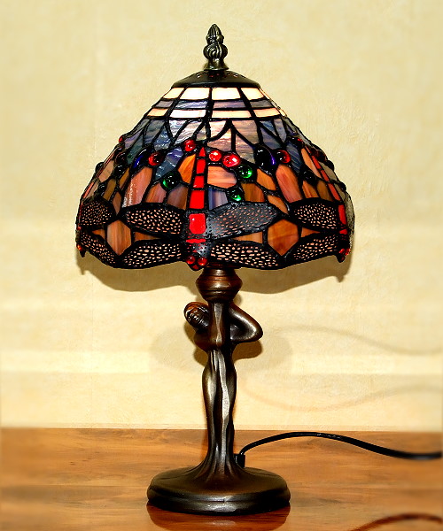Tischleuchte im Tiffany Stil P43