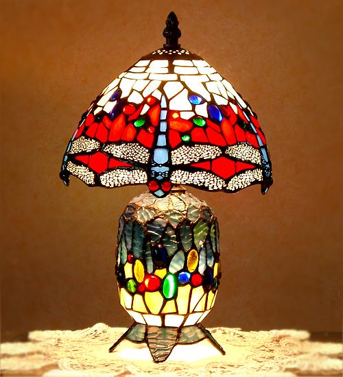 Tischleuchte im Tiffany Stil T85