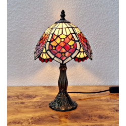 Tiffany Tischleuchte im Tiffany Stil m08