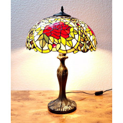 Tiffany Tischleuchte im Tiffany Stil m34