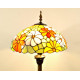 Tiffany Stehlampe im Tiffany Stil mit Blumen STL142