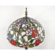 Tiffany Stehlampe im Tiffany Stil mit Blumen STL148