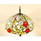 Tiffany Stehlampe im Tiffany Stil mit Blumen STL148