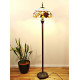 Tiffany Stehlampe im Tiffany Stil mit Blumen STL151