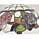 Tiffany Stehlampe im Tiffany Stil mit Blumen STL151