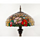 Tiffany Stehlampe im Tiffany Stil mit Blumen STL153