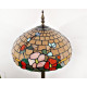 Tiffany Stehlampe im Tiffany Stil mit Blumen STL153