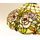 Tiffany Deckenleuchte im Tiffany Stil mit Blumen F426
