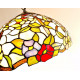 Tiffany Deckenleuchte mit Blumen im Tiffany Stil  F425