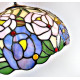 Tiffany Deckenleuchte im Tiffany Stil mit Blumen F421