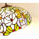 Tiffany Deckenleuchte im Tiffany Stil mit Blumen F421