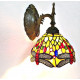 Tiffany Wandleuchte 20 cm im Tiffany Stil Wandlampe Dragonfly w82