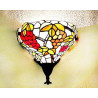Tiffany Wandleuchte Weintrauben im Tiffany Stil Wandlampe w90