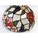 Tiffany Lampenschirm im Tiffany Stil Blumen S30-104