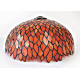 Tiffany Lampenschirm im Tiffany Stil orange S40-403