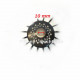 Tiffany Lampenschirm im Tiffany Stil orange S40-403