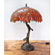 Tiffany Tischleuchte orange im Tiffany Stil Tischlampe m101
