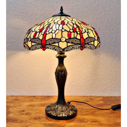 Tiffany Tischleuchte im Tiffany Stil Dragonfly m102