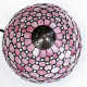 Tiffany Tischleuchte rosa im Tiffany Stil m106