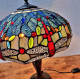 Tiffany Tischleuchte Dragonfly im Tiffany Stil m109
