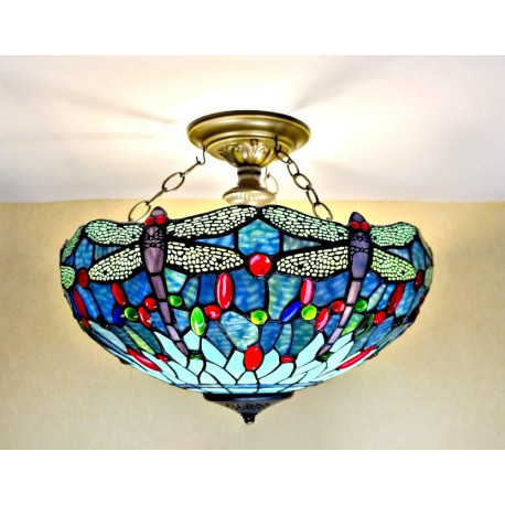 Tiffany Deckenleuchte im Tiffany Stil DT291