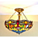 Tiffany Deckenleuchte im Tiffany Stil Dragonfly DT293