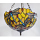 Tiffany Deckenleuchte im Tiffany Stil Deckenlampe Dragonfly B59