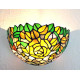 Tiffany Wandleuchte im Tiffany Stil Wandlampe Blumen w67