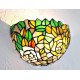 Tiffany Wandleuchte im Tiffany Stil Wandlampe Blumen w67