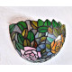 Tiffany Wandleuchte im Tiffany Stil Wandlampe Blumen w67