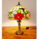 Tiffany Tischleuchte Rosen im Tiffany Stil m120