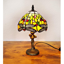 Tiffany Tischleuchte Dragonfly im Tiffany Stil m110