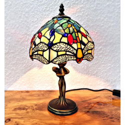 Tiffany Tischleuchte im Tiffany Stil Dragonfly m100