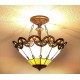 Tiffany Deckenleuchte im Tiffany Stil Deckenlampe D218