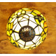 Tiffany Tischleuchte im Tiffany Stil Sonnenblumen M122