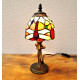 Tiffany Tischleuchte im Tiffany Stil Vogel M130