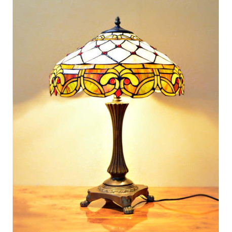 Tiffany Tischleuchte im Tiffany Stil M131
