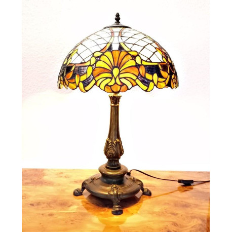 Tiffany Tischleuchte im Tiffany Stil M157
