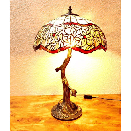 Tiffany Tischleuchte im Tiffany Stil Blumen m158