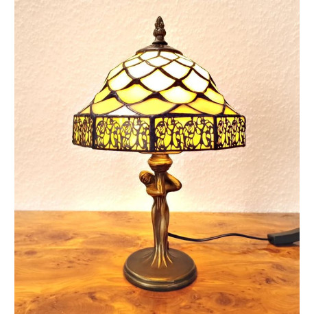 Tiffany Tischleuchte im Tiffany Stil m163