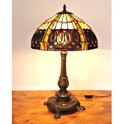Tiffany Tischleuchte im Tiffany Stil M165