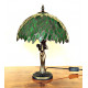 Tiffany Tischlampe Tischleuchte grün im Tiffany Stil a216