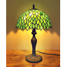 Tiffany Tischlampe Tischleuchte grün im Tiffany Stil m209