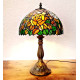 Tiffany Tischleuchte im Tiffany Stil Blumen Rosen m215